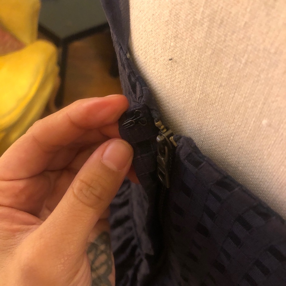 Anthropologie girls from savoy Peggy sue navy sz6 - Picture 10 of 10